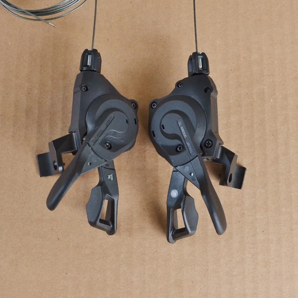 Оригинальный Shimano Deore велосипедный SL M6000 I Shifters Spec II триггер 2x10/3x10 Передние и задние