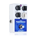 Педаль для гитарных эффектов ammoon POCKECHO Delay  Looper 8 эффектов задержки для гитары
