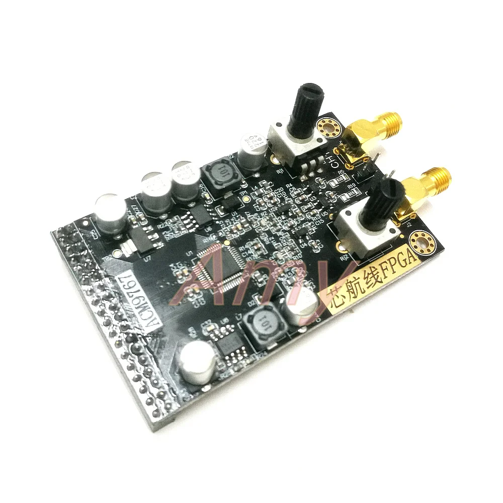 Высокоскоростной двухканальный модуль DAC FPGA AD9767 с макетной платой совместим