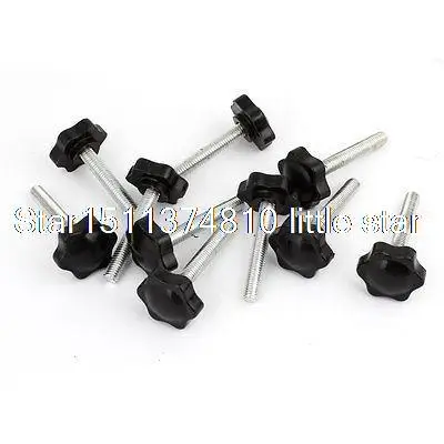Винт M8 x 50 мм с наружной резьбой и цветочной головкой стандартный 10 шт. |