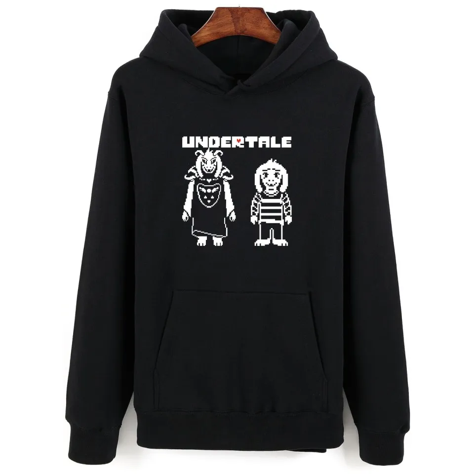 Модная толстовка с капюшоном Game Undertale Sans пуловер для мальчиков и девочек одежда