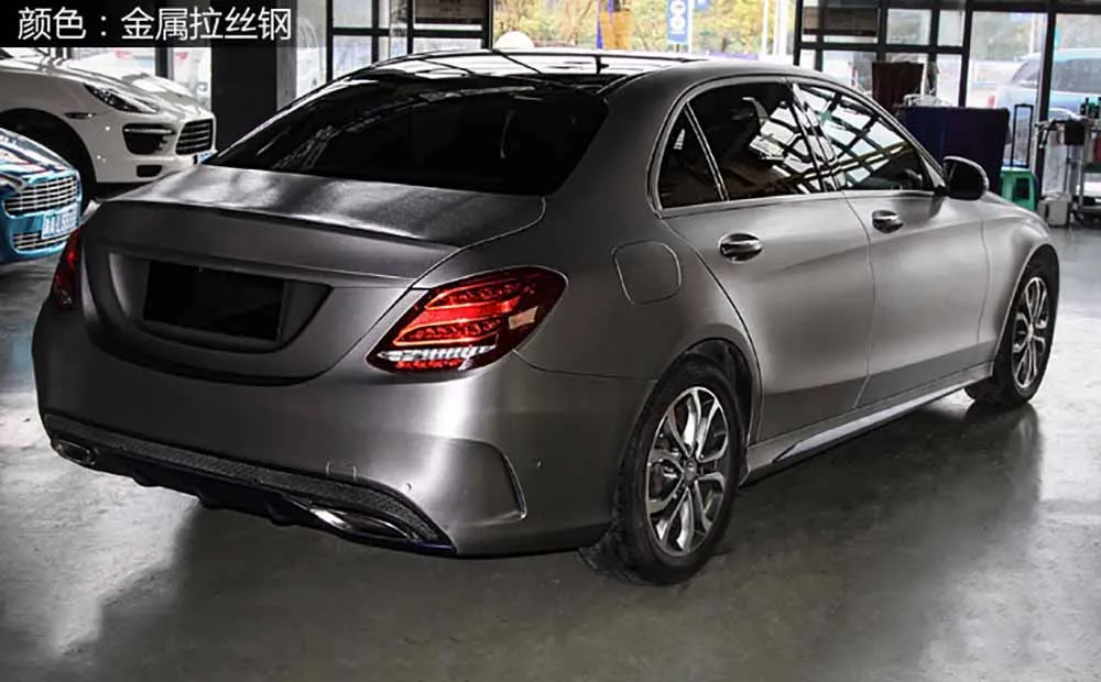 Car Styling Aluminum Brushed Vinyl Film Car Wrap Automobiles Motorcycle Scooter Computer Phone Decals Stickers Film Accessories
