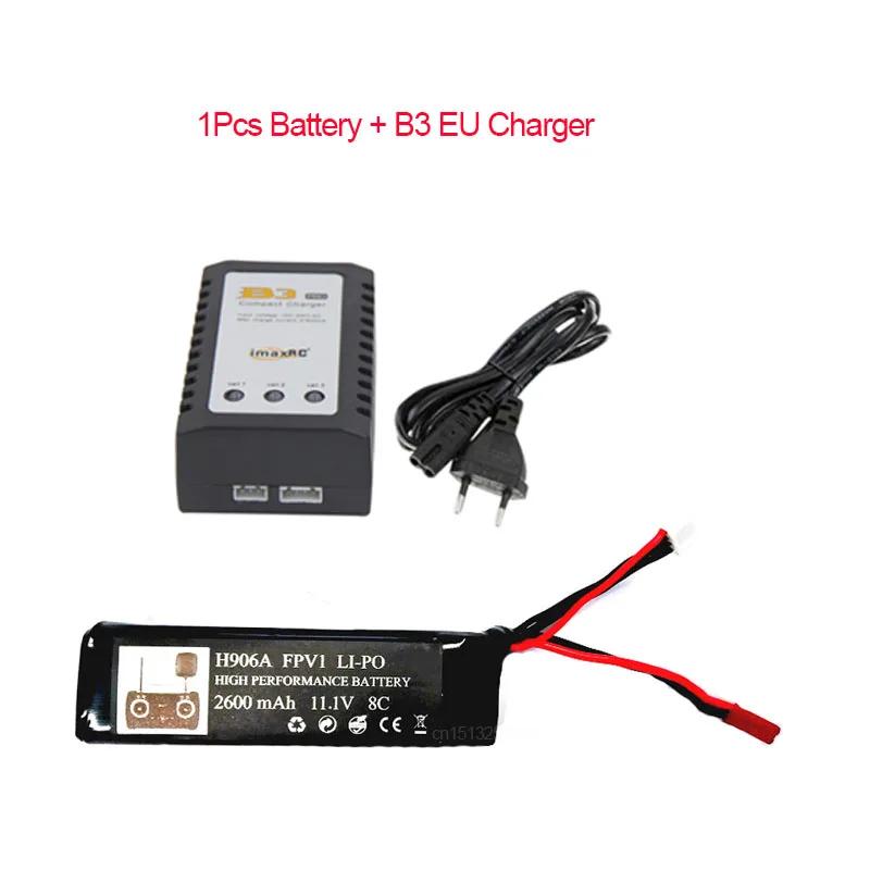 H906A1BatteryB3EUCh H501S передатчик 11,1 V 2600mAh 3s аккумулятор для Hubsan X4 PRO H109S H502S H301S FPV1 пульт дистанционного управления H906A части аккумулятора - Цвет: H906A1BatteryB3EUCh