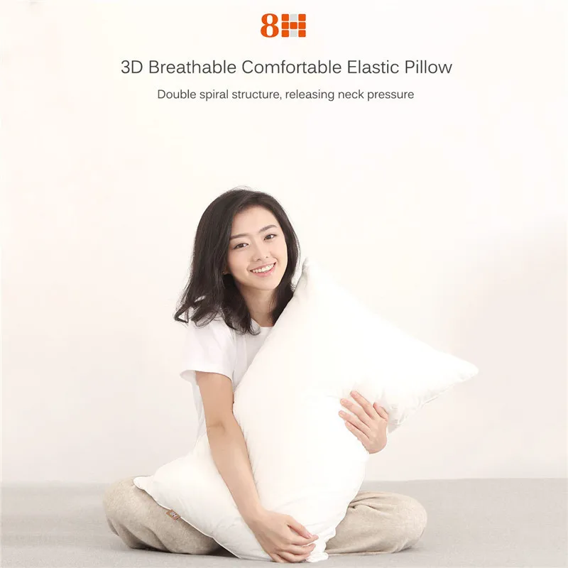xiaomi youpin 8h pillow 3d Breathable Comfortable Elastic Pillow Super Soft Cotton Antibacterial Neck Pillow