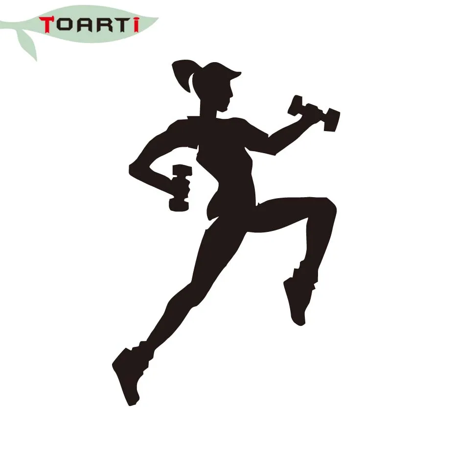 Кузова насос Аэробика виниловая наклейка стикер автомобиля для грузовика окна