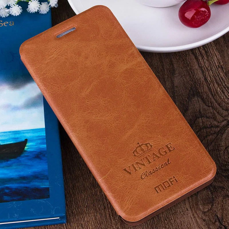 MOFI Картер серии fashion бизнес кожа флип ТПУ case с карт памяти и стенд для XIAOMI redmi