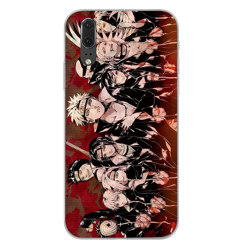 3 Аниме Наруто Akatsuki Coque чехол для телефона для huawei P30 P20 P10 mate 10 20 Pro Lite - Цвет: 3