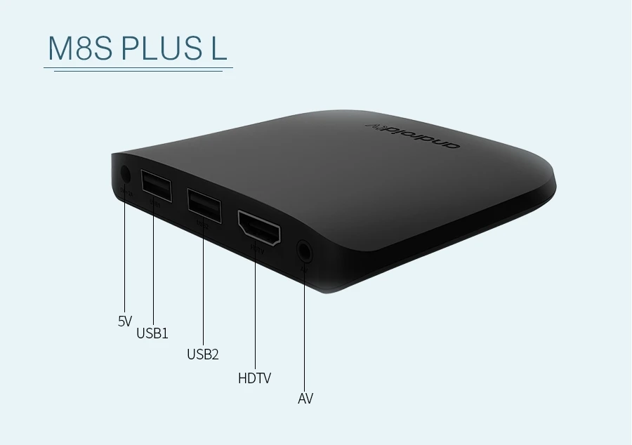 Mecool M8s Plus L ТВ-приставка Android 7,1 Amlogic S912 Восьмиядерный 2 ГБ DDR3+ 16 Гб rom 2,4 ГБ wifi Android ТВ-приставка Bluetooth/usb телеприставка