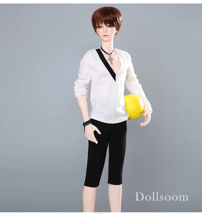 Dollsoom Chalco человеческая версия 1/3 BJD Смола мужская модель тела шарнирная Волшебная кукла