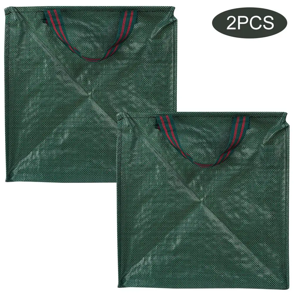 33 галлона сверхмощная садовая сумка для мусора синяя тканая ткань лужайка