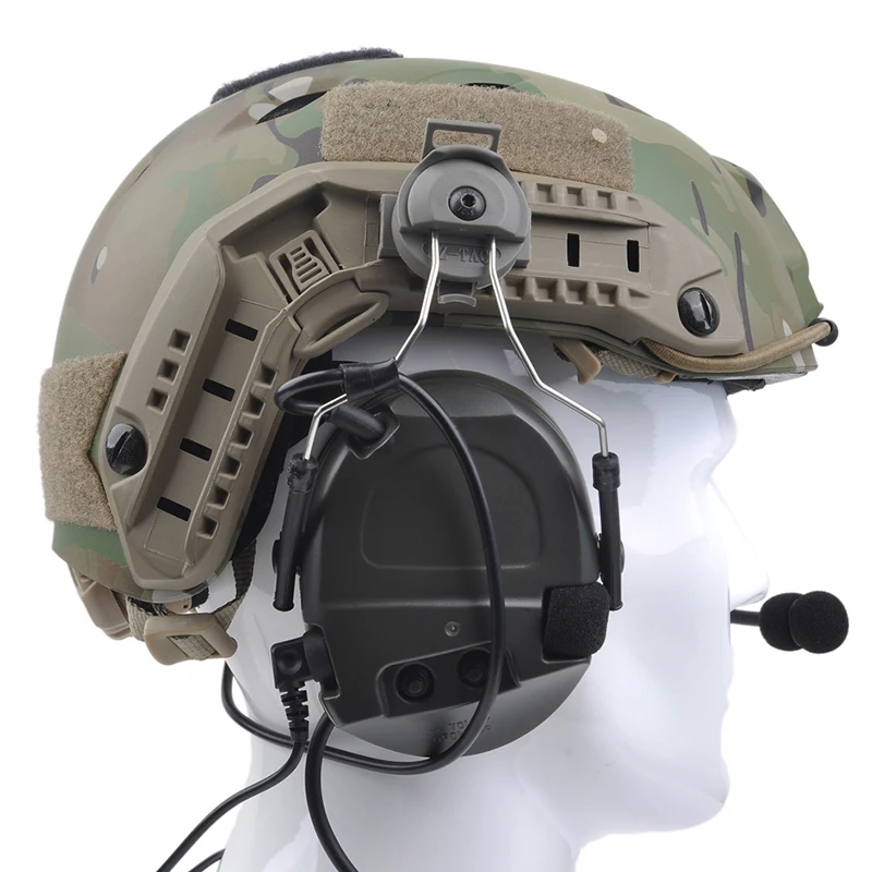 SEIGNEER Тактический Comtac I гарнитура для быстрых шлемов страйкбол открытый охотничий