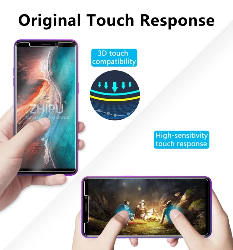 10 шт. закаленное стекло для ULEFONE P6000 PLUS протектор экрана 2.5D 9H защитная