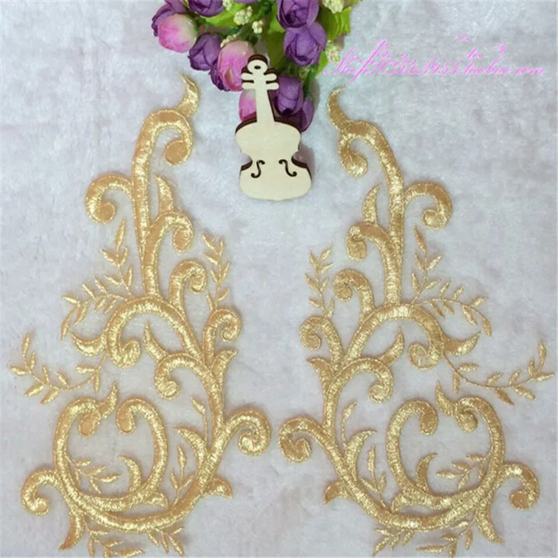 4 пары свадебная Кружевная аппликация для волос 3 цвета | Дом и сад