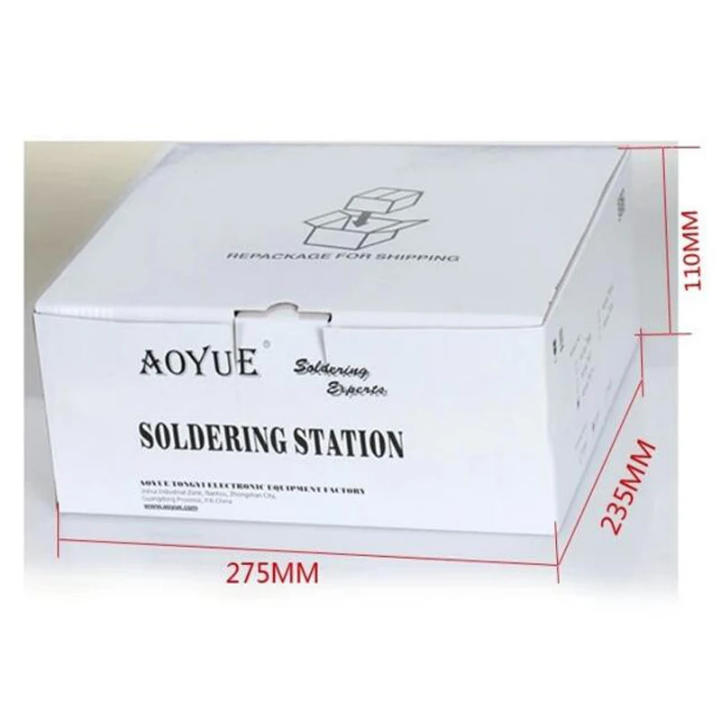 Паяльная станция Aoyue 950 SMD с горячим пинцетом паяльная воздухом 220 В | Инструменты