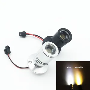 Светодиодный светильник с регулируемым питанием, 5 шт., 1 Вт, 3 Вт, 5 В, 12 В, 110 В, 220 В, светодиодный потолочный светильник, лампа для ювелирных изделий, лампа для шкафа, точечный светильник