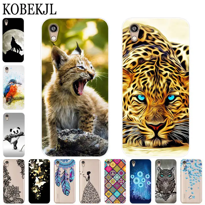 Soft Case Huawei Y5 2019 Cover 5.71 Cartoon TPU Silicone Back Phone For AMN-LX1 AMN-LX9 Y 5 | Мобильные телефоны и