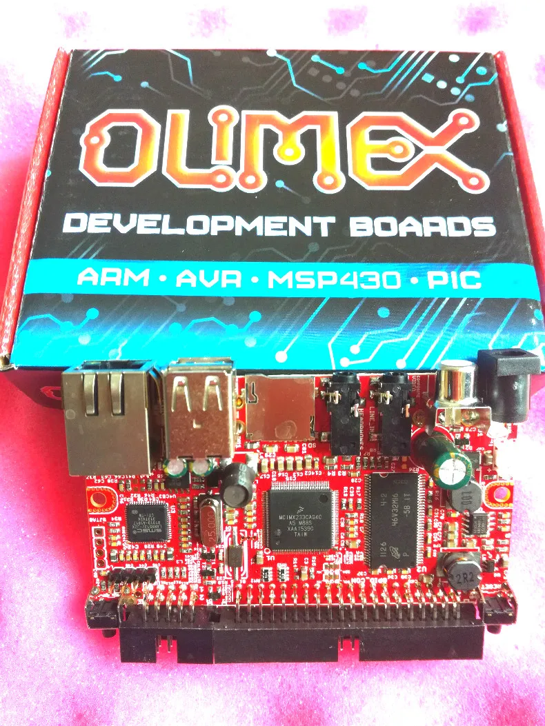 Spot IMX233-OLINUXINO-MAXI + I LINUX SBC FREESCALE Development Board - winder | Электроника