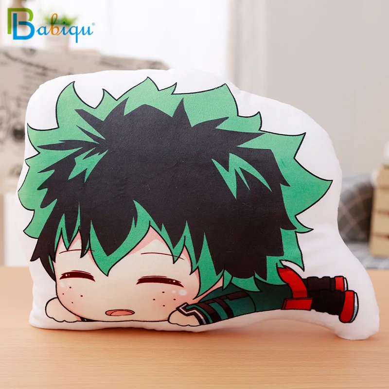 35 см милый аниме Bakugou Katsuki Todoroki Shoto Midoriya Izuku Подушка плюшевая Boku без героев Академия