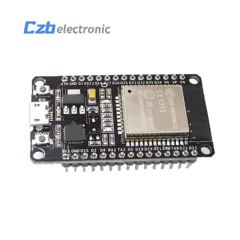 ESP-32 ESP32 2.4GHz Wireless WiFi Bluetooth Development Antenna Module CP2102 Micro USB Dual Core ESP-32S | Электроника