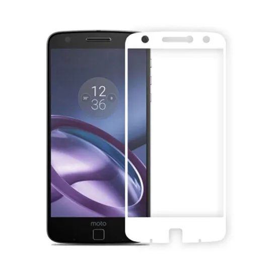 Закаленное 3d стекло для Motorola Moto Z полноэкранная Взрывозащищенная защитная пленка