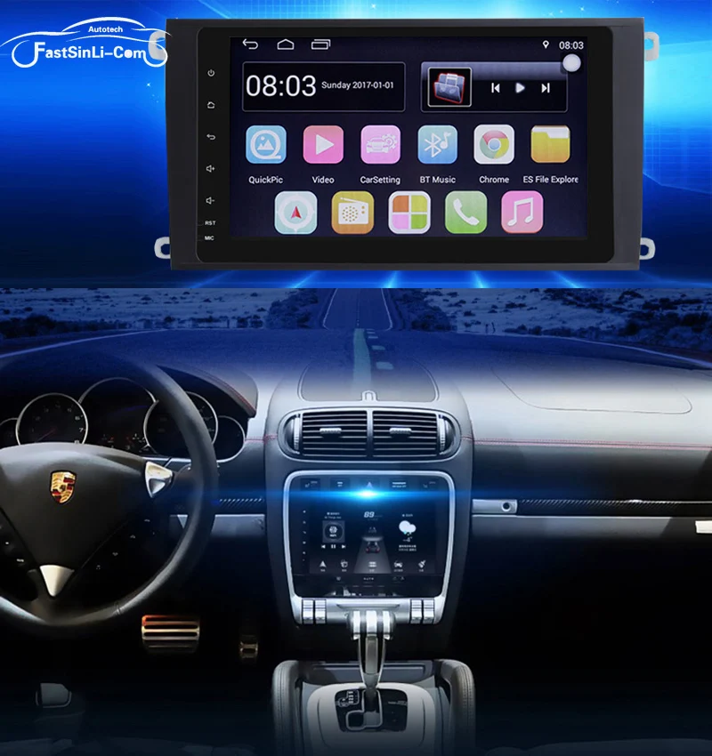 Автомобильный dvd плеер на основе Android для Porsche Cayenne 2003 2013 с радио видеорегистратор