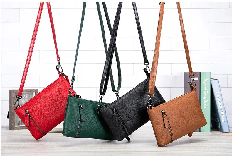 Uniego сумки для Для женщин 2018 натуральная кожа на ремне Женский Сумка Мода Crossbody