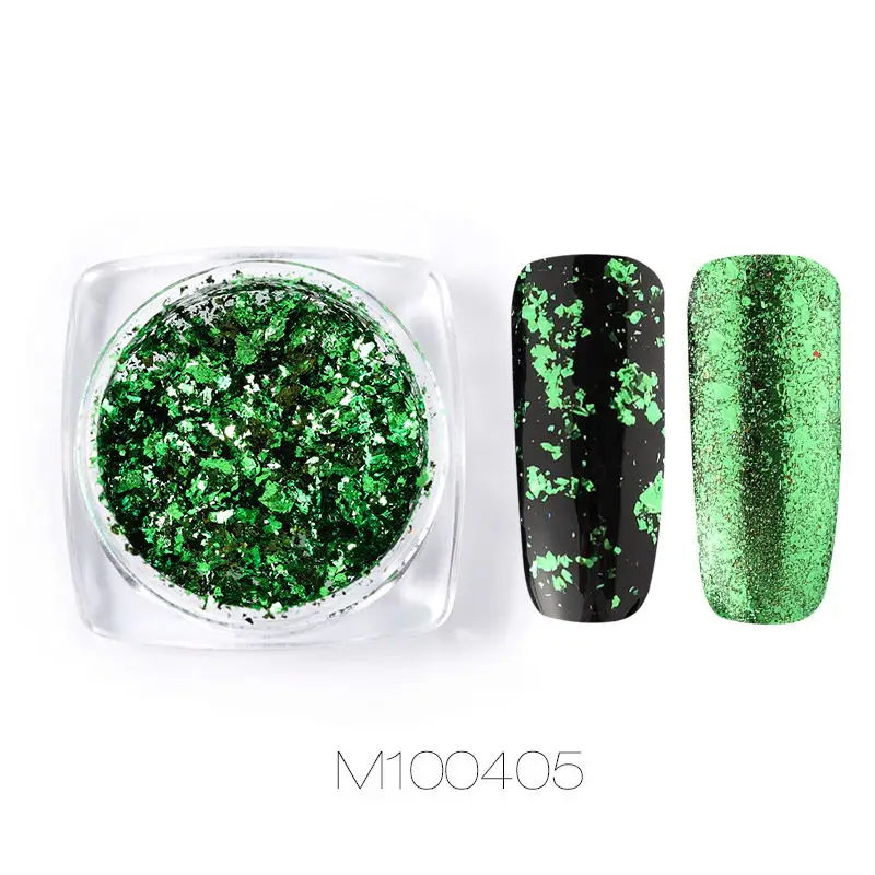 M100405 ROSALIND блеск для ногтей порошок зеркальная пудра для ногтей Гель-лак хромированная пудра Блеск волшебный зеркальный эффект Маникюр для дизайна ногтей - Цвет: M100405