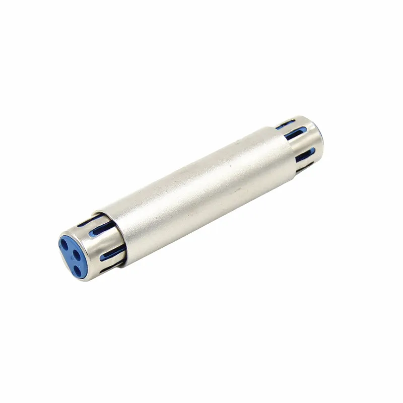 

5PCS/lot Cannon 3Pin XLR Female To 3Pin XLR Female Jack Lead Audio Adapter
