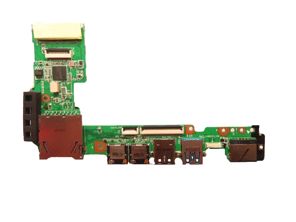 Оригинальный Для ноутбука 1015B IO Плата usb аудио sd ридер карта плата Ethernet LAN плата|card