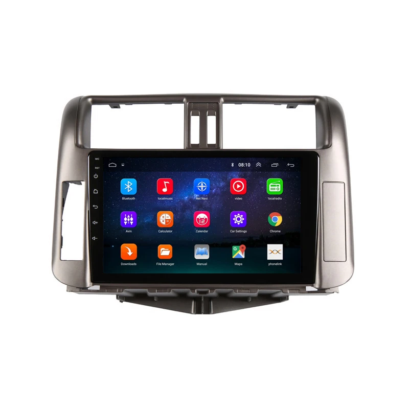 9 &quot2.5D IPS android 8 1 Автомобильный мультимедийный плеер dvd для Toyota Prado 150 2010 2011 2012 аудио