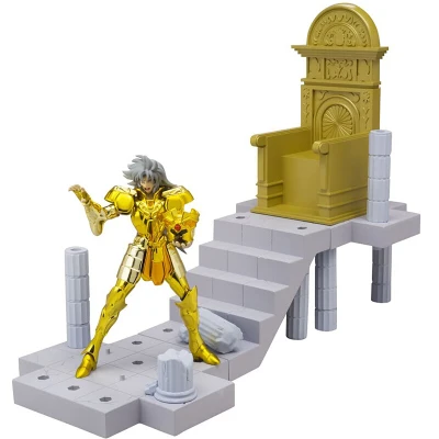 Bandai D. D. Панорама сцена святая Сейя Золотой Миф Ткань Shiryu Shun shaka Athena seiya фигурка модель 10 см - Цвет: Прозрачный