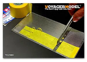 KNL HOBBY модель Voyager TEZ069 простые наклейки с выгравированным правило 1 (общего