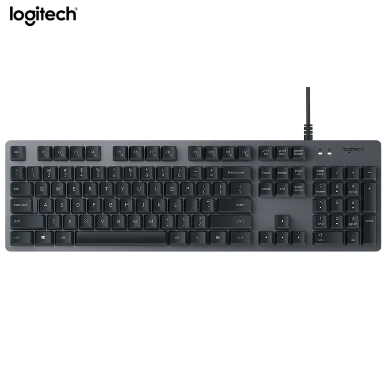 Новая Проводная игровая механическая клавиатура Logitech K840 для ПК ноутбука