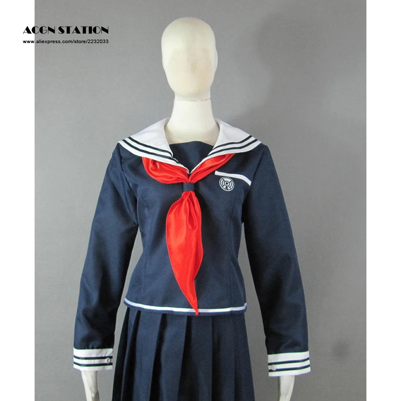 2017 Бесплатная доставка Danganronpa Trigger Happy Havoc Токо fukawa Sailor Школьная Униформа аниме для