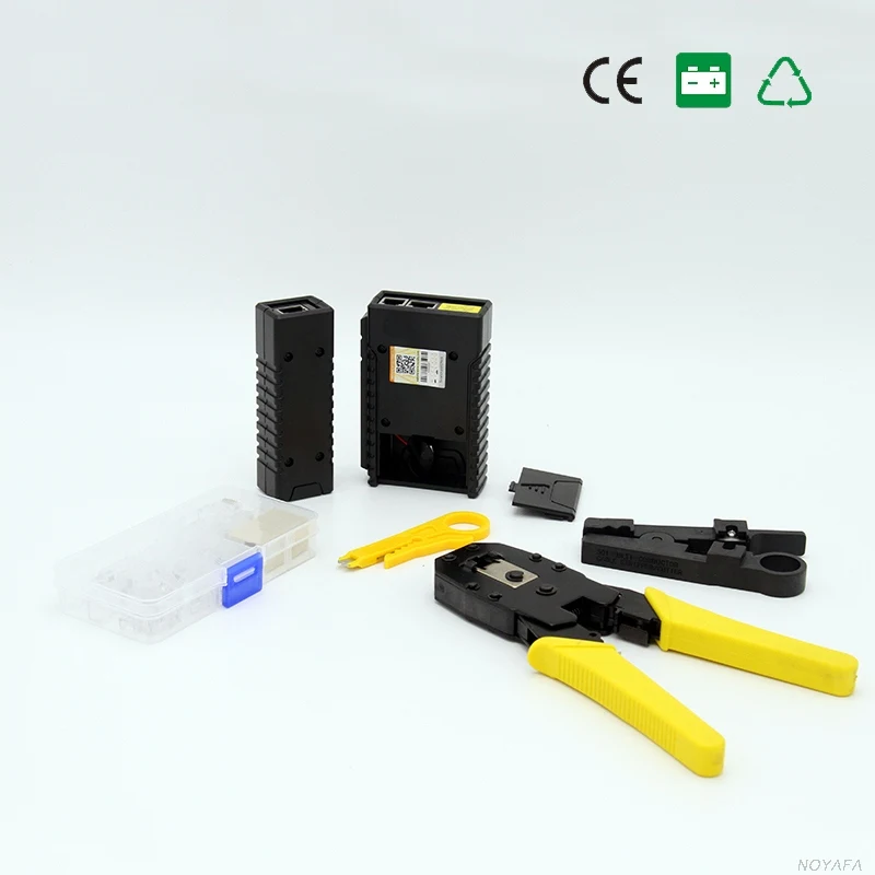 Бесплатная доставка noyafa NF 1206 провода Обжимные LAN RJ45 RJ11 CAT5 анализатор ящик для