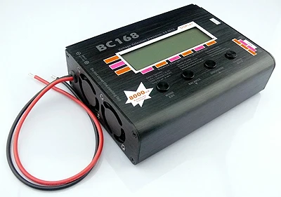 AOK BC168 1 6S 8A 200 Вт сверхскоростное зарядное устройство с ЖК дисплеем
