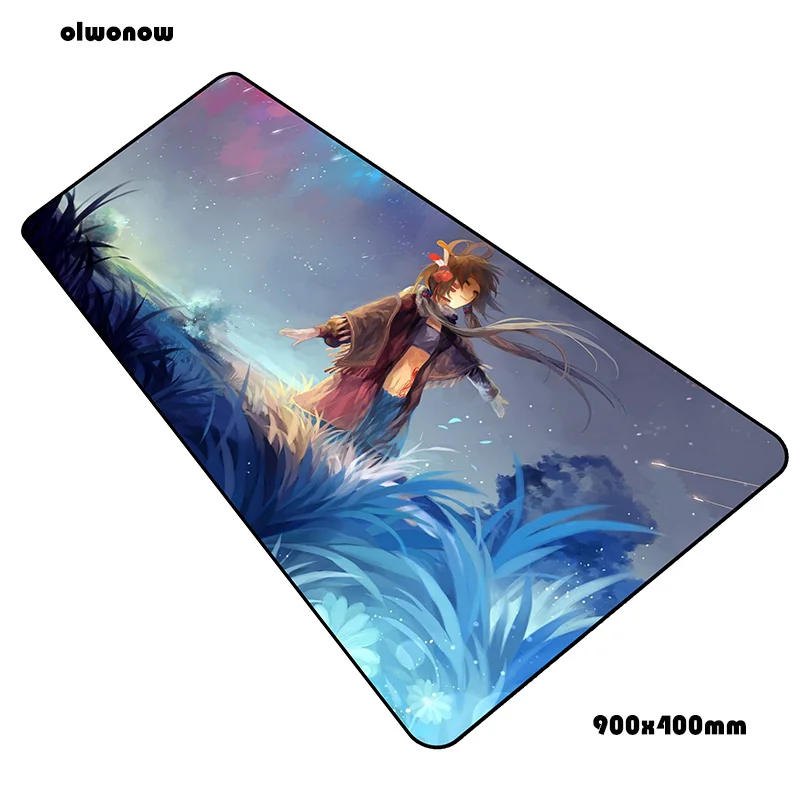 size900x400x2mm Аниме Коврик для мыши геймер офисный 90x40 см notbook коврик для мыши игровой коврик большой xl коврик для мыши ПК стол коврик для мыши - Цвет: size900x400x2mm