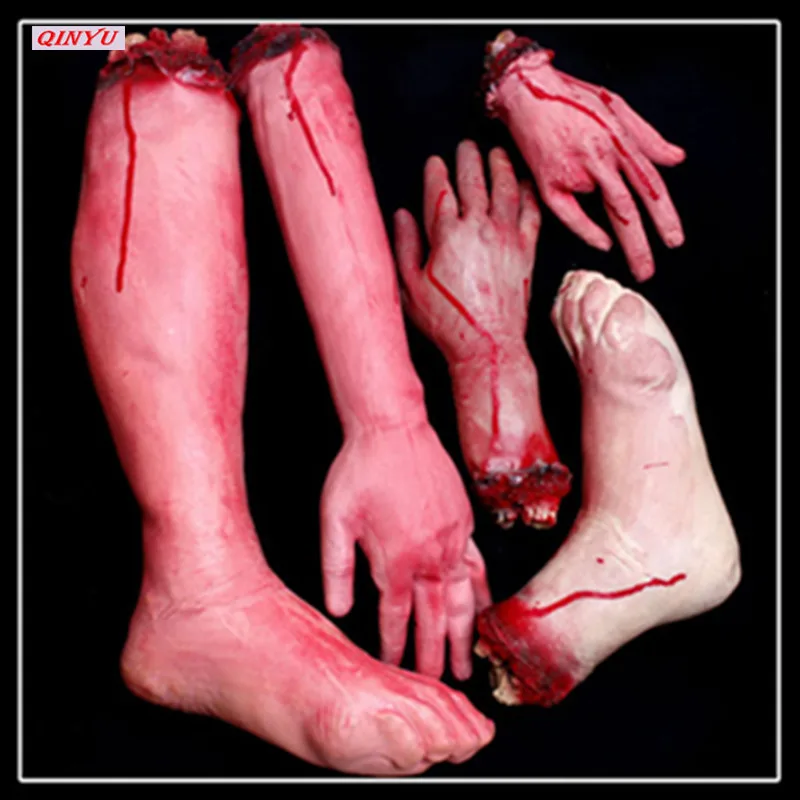 Обычная разбитая рука 1 шт. дом с привидениями искусственное украшение для крови