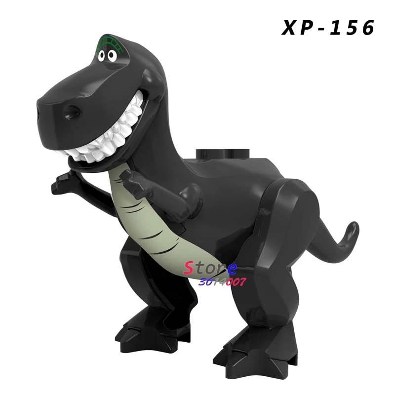 Одна история игрушек 4 Базз Лайтер Вуди Джесси Даки Бо Peep Duke Caboom Alien Hamm Sonic строительные блоки - Color: XP156
