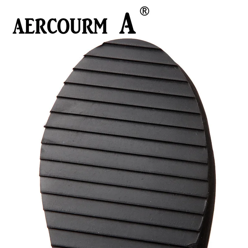 Aercourm A/женские осенние сапоги выше колена женские сапоги из флока на платформе зимние сапоги ручной работы без застежки обувь винно-красного, черного, синего цвета