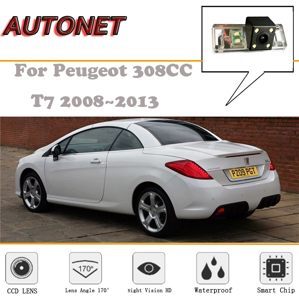 Камера заднего вида для Peugeot 308CC T7 2008 ~ 2013/ночное видение/камера вида/камера