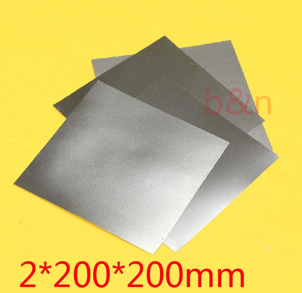 2 мм* 200*200 толщина 2 мм титановая Ti пластина динамический лист TA2 GR2 ti-alloy пластина чистый tisheets Ti Чип панель