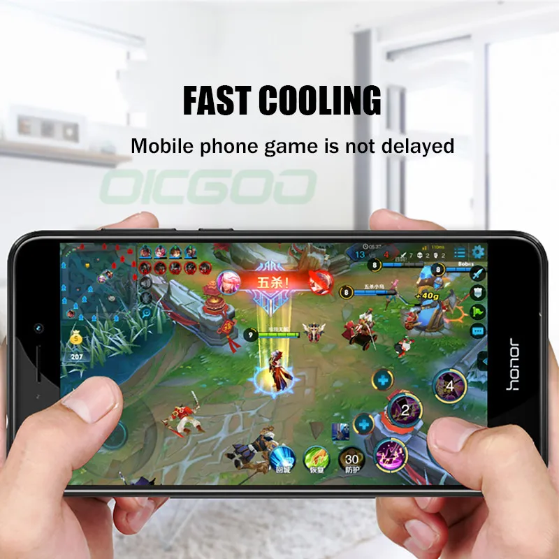 OICGOO теплоотвод чехол для телефона huawei P10 P20 Lite Pro s Plus Nove 3E Honor 9 10 Чехол|Бамперы| |