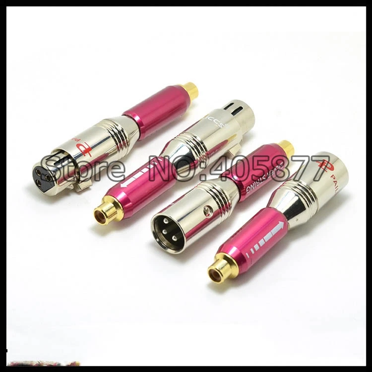 2 шт. штекеры XLR на RCA и RCA|female plug|socket plugfemale plug socket |