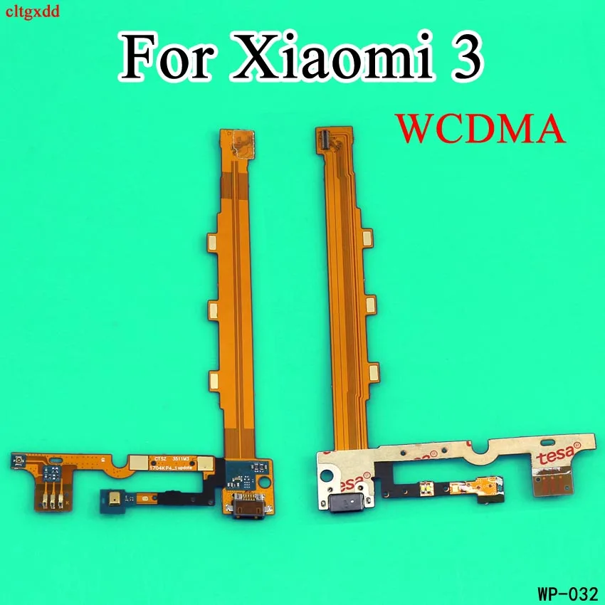 Mi 3 WCDMA Гибкий кабель для док-станции Xiaomi mi 4I 4C 4S 5X 5C 5S Max 2 mi x 6 6X Note 3 mi cro с зарядным usb-портом mi crophone - Цвет: Mi 3 WCDMA