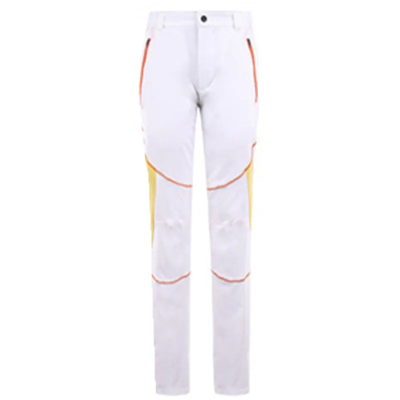White NUONEKO Новые мужские и женские тонкие быстросохнущие походные брюки спортивные дышащие уличные летние Горные Скалолазание треккинговые велосипедные штаны PN17 - Цвет: White