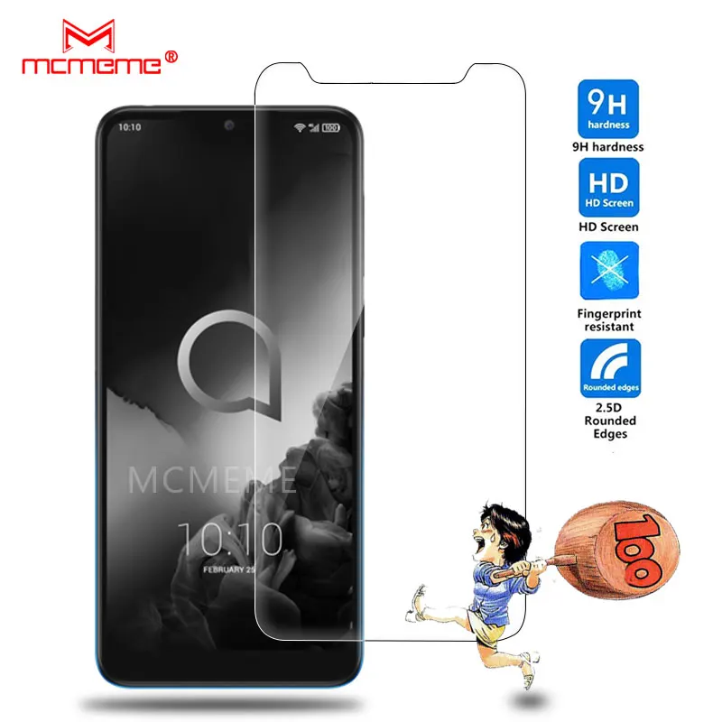 Для alcatel 3 (2019) 3L защитная пленка из закаленного стекла прозрачная для экрана