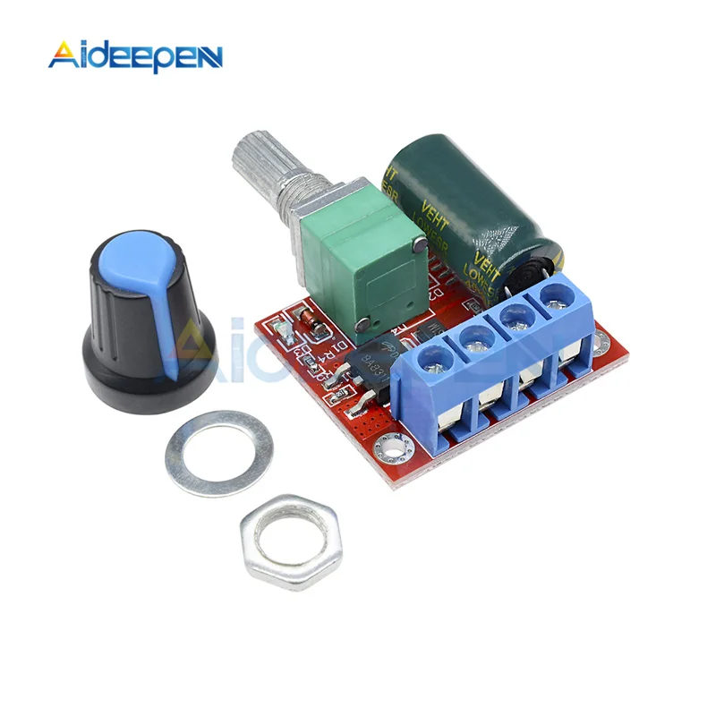 DC 4,5 V-35 V 0-5A 90W PWM контроллер скорости двигателя постоянного тока модуля Регулируемый Скорость регулятор Управление плата регулятора оборотов переключатель 12V 24V