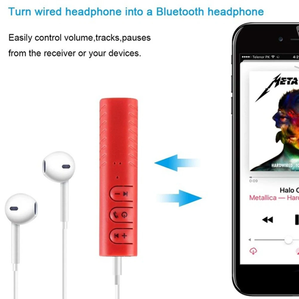 Bluetooth приемник автомобиля AUX 3 5 мм музыка аудио для гарнитуры вызова передатчик
