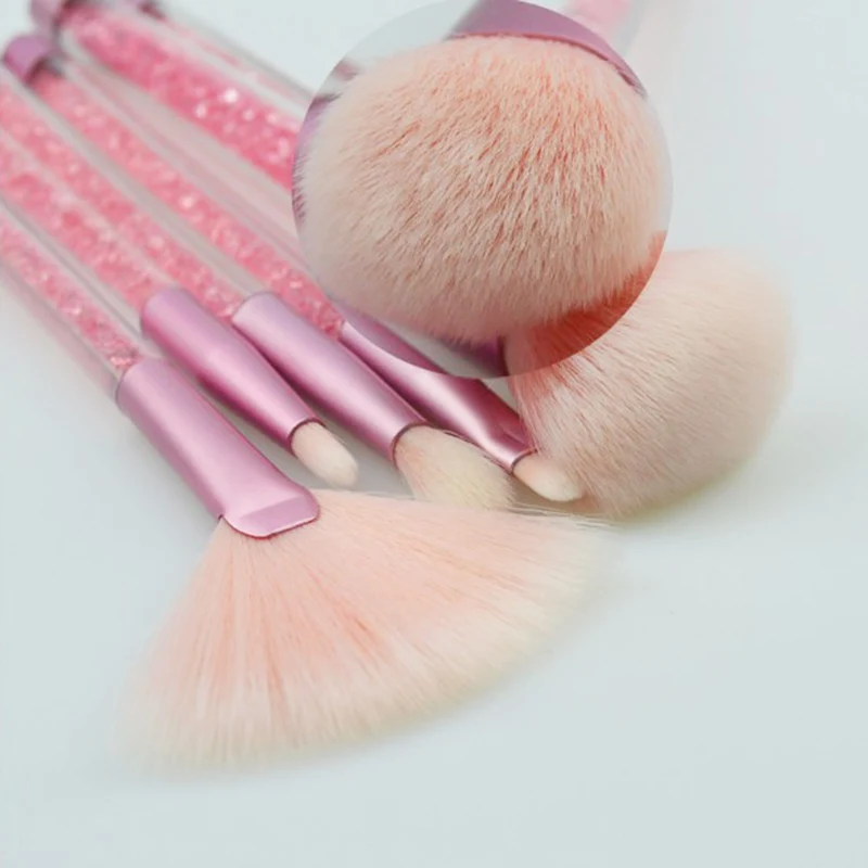 Набор кистей для макияжа AiceBeu с сумкой 7 шт. набор кристаллами контурная Кисть